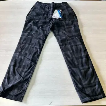 골프 팬츠 블랙 계열 체크 무늬