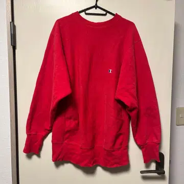 Champion Reverse Weave L 사이즈 레드 90s 초기
