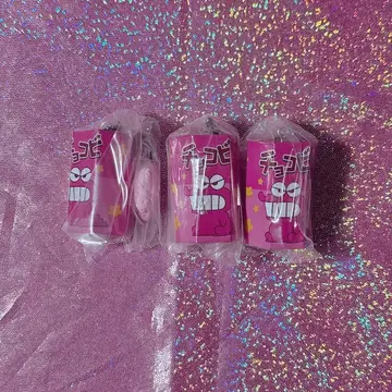 짱구는 못말려 미니어처 패키지 컬렉션 초코비 (딸기) 3개