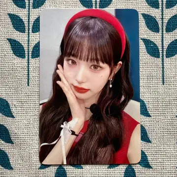 IVE 원영 MINE 회장 한정판 혜택 트레이딩 카드