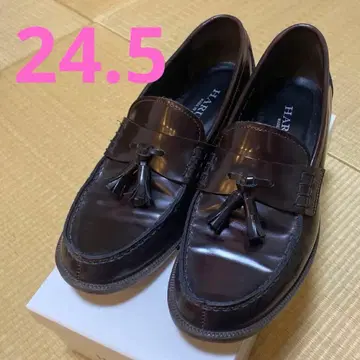 태슬 로퍼 하루타 HARUTA 24.5 브라운