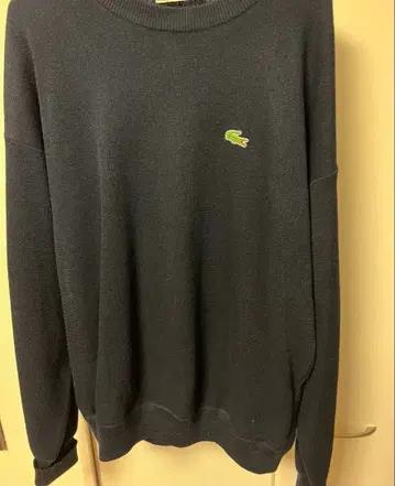 Lacoste 네이비 니트