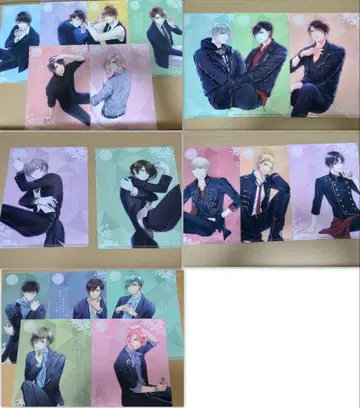 스탠드 마이 히어로즈 FRAGRANCE:BREEZE 클리어 파일 세트