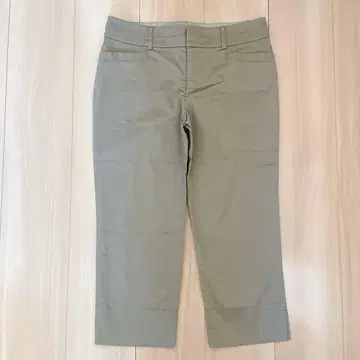 익명 배송 23구 카키 팬츠 38 M 7부 기장