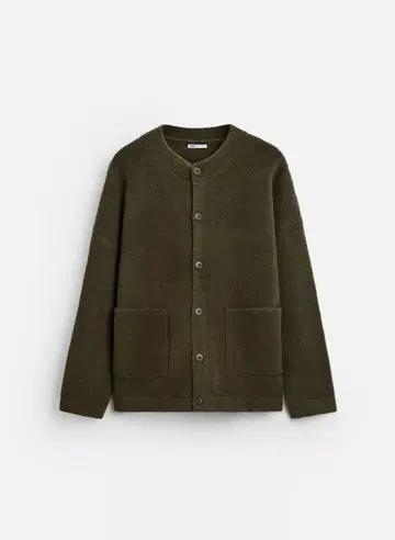 미사용 ZARA 가디건 다크 그린