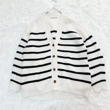 프레임워크 보더 SUPER GEELONG 편애 가디건 넉넉하게