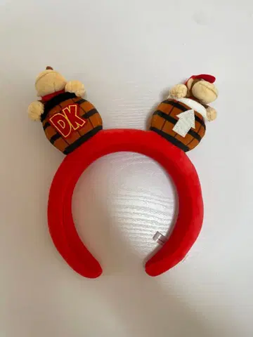 동키콩 배럴 포함 머리띠