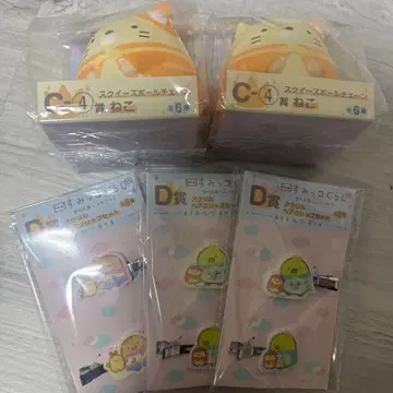 [ 메루카리 택배 ] 스미코구라시 제일복권 C상 고양이 아크릴 헤어 클립