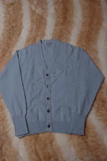 컨디션 최상 70s 스코틀랜드제 발란타인 캐시미어 가디건 44