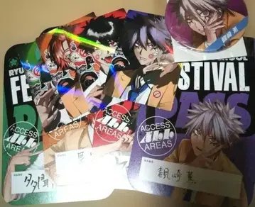 팬텀 버스터즈 점프 SQ 특전 부록 스티커 카드