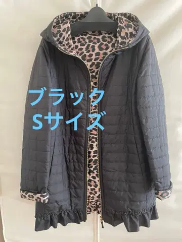 케이트 스페이드 레오파드 코트 S 사이즈