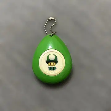 마리오 1up 버섯 키링