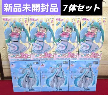 하츠네 미쿠 피규어 7개 세트 미개봉 새상품