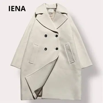 최근 IENA 더블 모사 코트 빅 칼라 체스터 코트 이에나