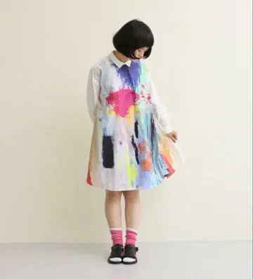 bulle de savon 저쪽 폭죽 셔츠 원피스