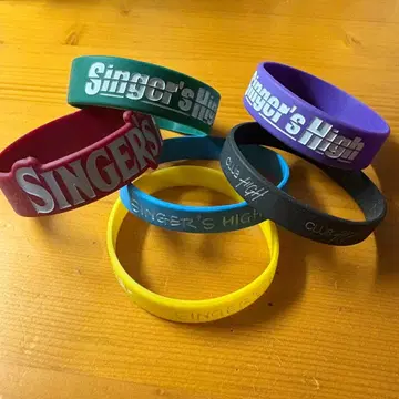 싱어즈 하이 러버 밴드 6개 세트