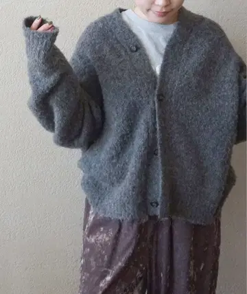 journal standard luxe 부클레 V넥 가디건