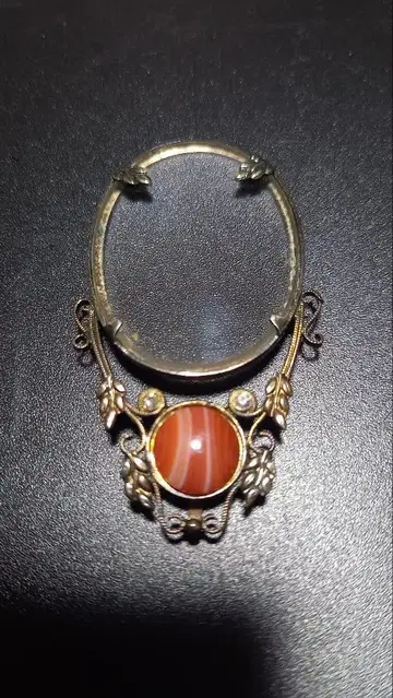 루페형 펜던트 탑 은제