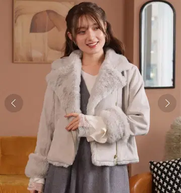 ASTORIA ODIER 스웨이드 퍼 라이더스 그레이