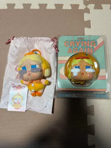 크라이 베이비 Again 어게인 오리 키링 이어폰 케이스