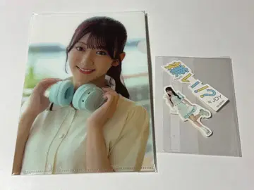 오시다 미즈키 클리어 파일 스티커