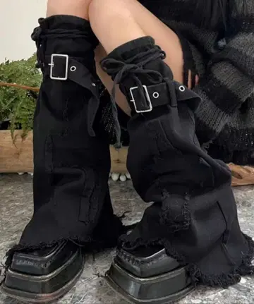 데님 레그 워머