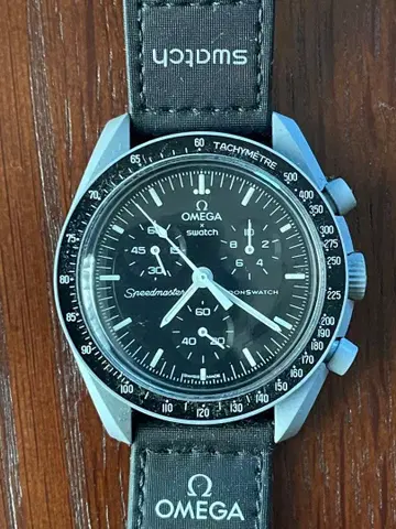 Omega Swatch Speedmaster Moonwatch