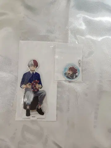 미개봉 새상품 히로아카 토도로키 아크릴 스탠드 아크릴 키링 2개 세트