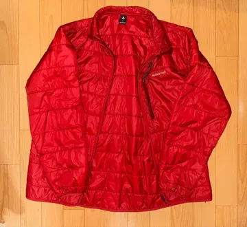 montbell 빨간색 다운 자켓