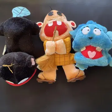 천재 바카본 봉제 인형 (우나기 이누, 레레레 아저씨, 요루노 이누)