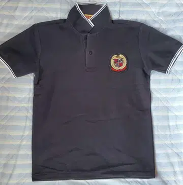 피케 셔츠 셔츠 반팔 와펜