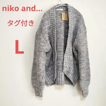 niko and - 니코앤드 택 포함 MIX얀 로우 게이지 가디건