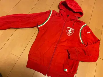 페라리 x 푸마 풀 집업 후드티 XS 일본 S 또는 M