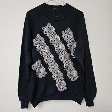 새상품급 블랙 자수 맨투맨 [ 3L ] 빅 사이즈!