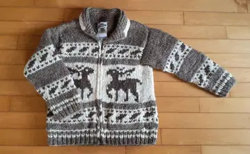 LONGHOUSE 빈티지 카우 루돌프 무늬 CANADA제