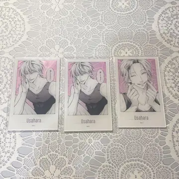 토토하라 토요키치 폴라로이드풍 아크릴 카드 우라미치 선생님