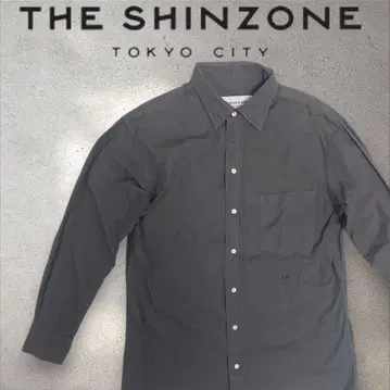 고급 THE SHINZONE (더 신존) 레귤러 카라 셔츠 F