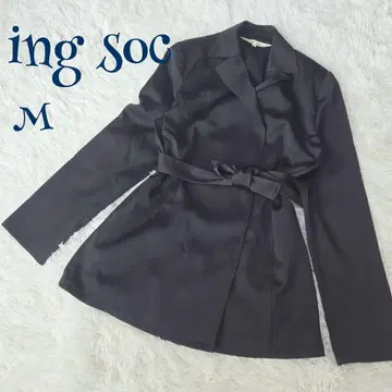 [ 빈티지 ] 일본제 허리 리본 테일러드 자켓 M 포멀 블랙