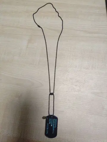 RADIOEVA 'THE 30' 블랙 목걸이