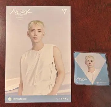 SEVENTEEN 엽서 클립 스탠드 미츠코시 조슈아