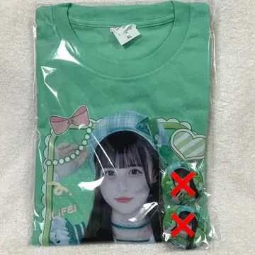 익명 배송 iLiFE! 와카바노아 실사 최애 T셔츠 A상 무도관