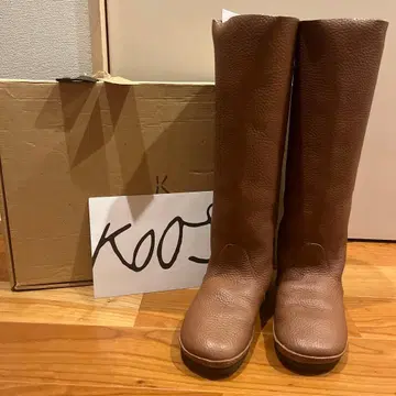 KOOS 코스 부츠 36 23cm 가죽