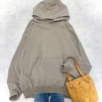 두지엠 클라세 오버 사이즈 후드티 맨투맨 일본제 그레이지