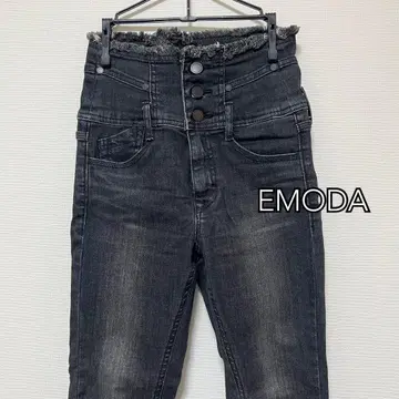 EMODA 하이웨스트 스키니 팬츠