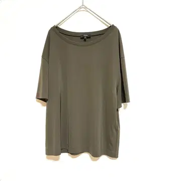 [ theory ] 일본제 카키 반팔 티셔츠 깔끔한 S 루즈핏