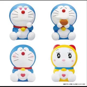 새상품 도라에몽 우체국 소프트 비닐 컬렉션 SP 셀렉트 엽서 4개 세트