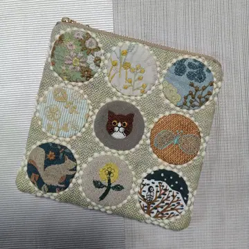 미나 페르호넨&Pjc&점과 선 무늬 제작소 핸드메이드 파우치