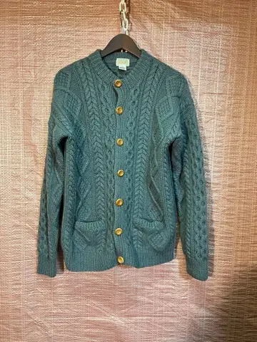 1990년대 빔즈 피셔맨 니트 L 블루 BEAMS 구제 의류