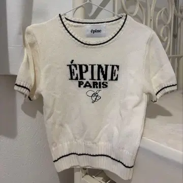 epine 반팔 니트 아이보리