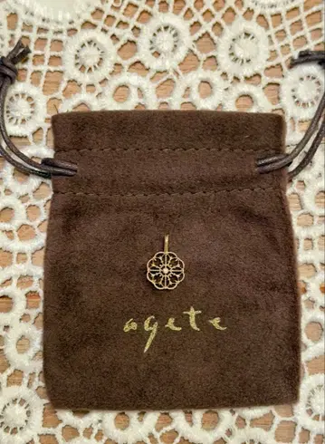 [ 완판템 ] agete K14 다이아몬드 참 목걸이